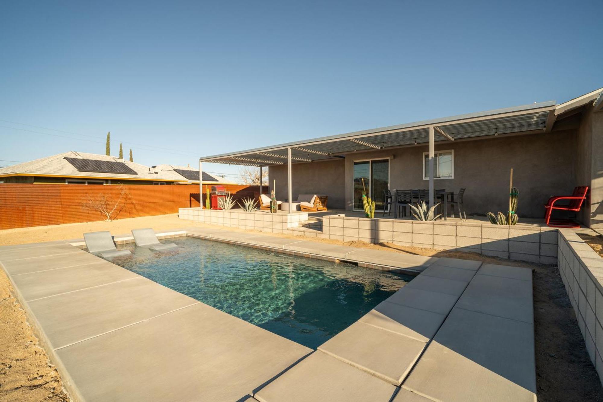 Hidden Valley Cottage - Modern Home In Jt Hot Tub ジョシュア・ツリー エクステリア 写真