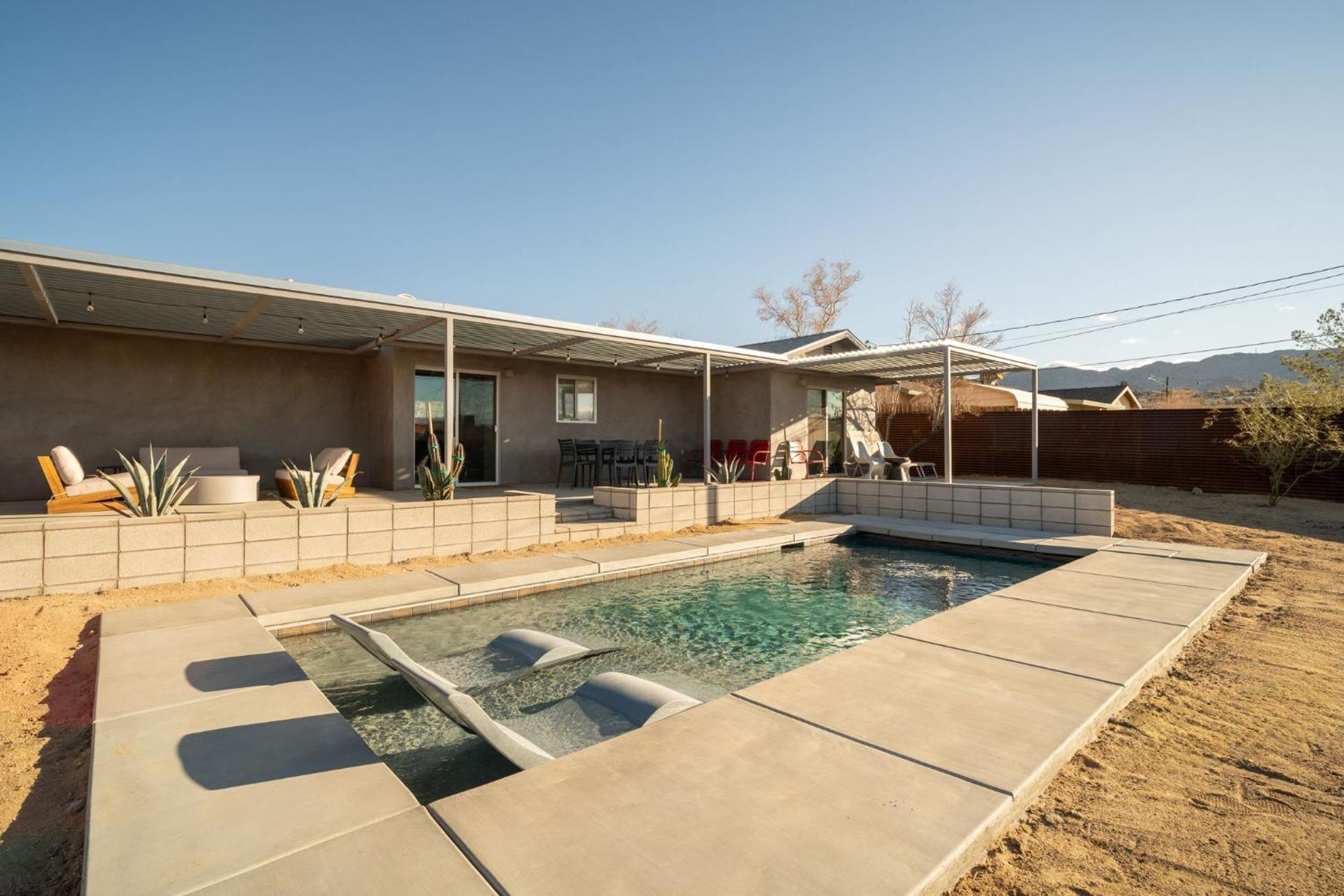 Hidden Valley Cottage - Modern Home In Jt Hot Tub ジョシュア・ツリー エクステリア 写真